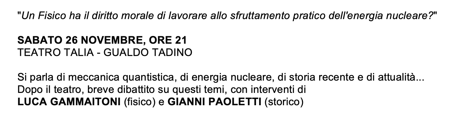RASSEGNA DI TEATRO AMATORIALE – Gualdo Tadino 2022